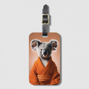 Buddhist Koala Luggage Tag