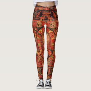 Buddhist Mandala of Compassion Leggings