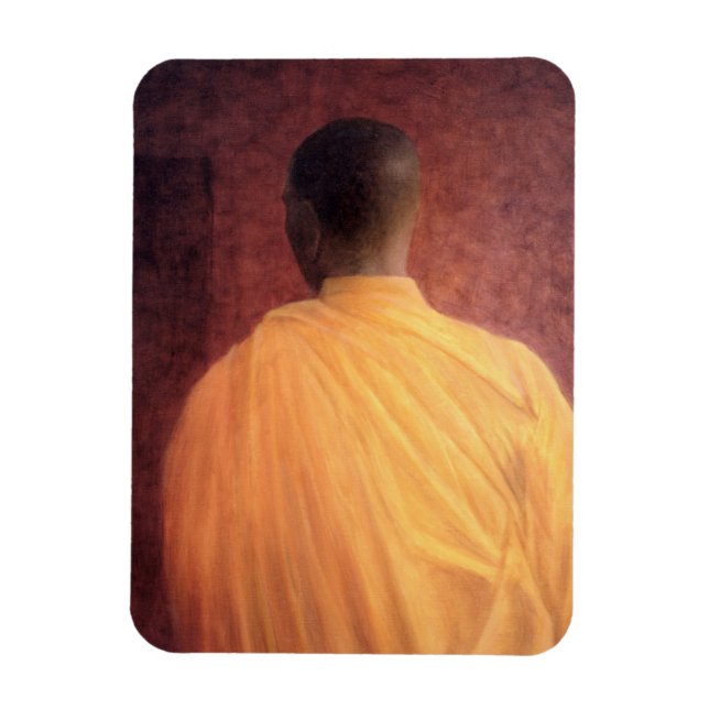 Buddhist Monk 2005 Magnet (Vertical)
