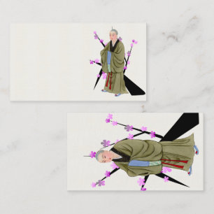 Buddhist Monk Business Card