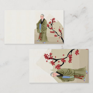 Buddhist Monk Business Card