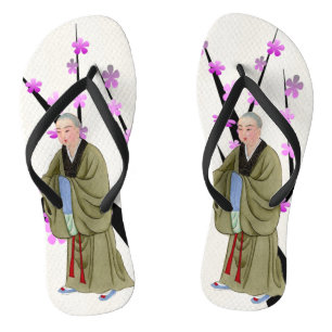 Buddhist Monk Flip Flops