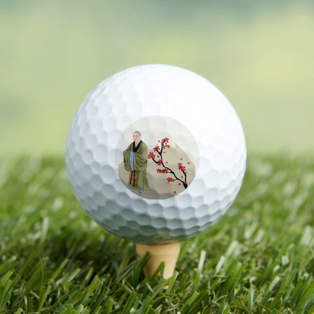 Buddhist Monk Golf Ball (Insitu Tee)