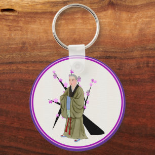 Buddhist Monk Keychain