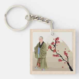 Buddhist Monk Keychain
