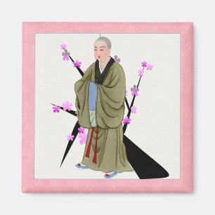 Buddhist Monk Magnet
