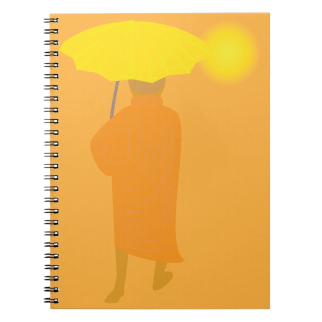 Buddhist Monk Notebook (Front)