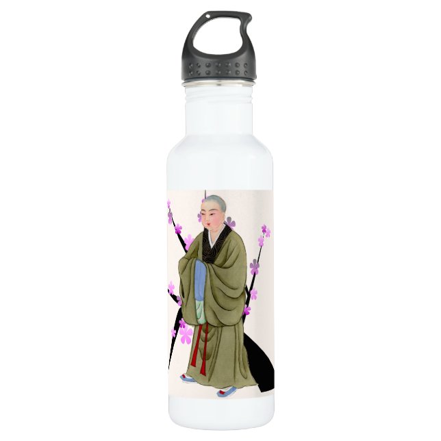 Buddhist Monk Water Bottle (Front)