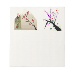 Buddhist Monk Woman's Notepad