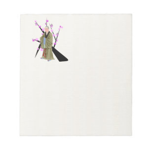 Buddhist Monk Woman's Notepad