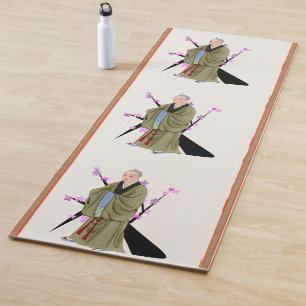 Buddhist Monk Yoga Mat