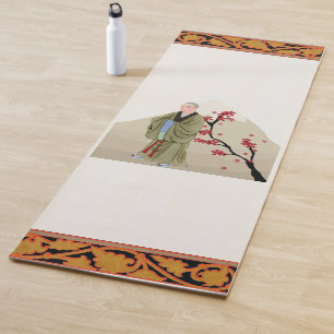 Buddhist Monk Yoga Mat