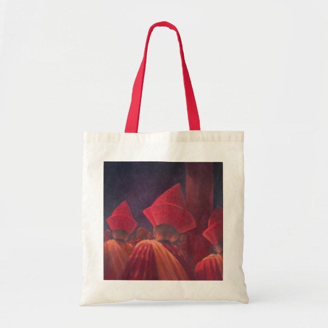 Buddhist Monks Bhutan 2012 Tote Bag (Front)