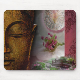 Buddhist Mouse Carpet Mouse Pad