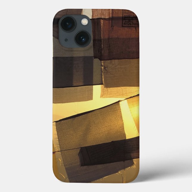 Buddhist prayer flags in the sunset, Case-Mate iPhone case (Back)
