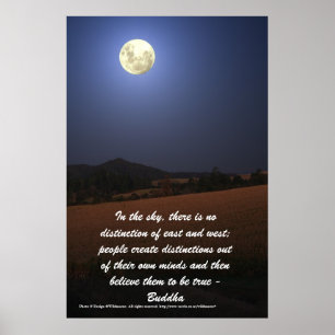 Buddhist quote poster