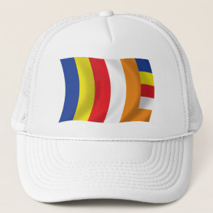 Buddhist Religion Flag Hat