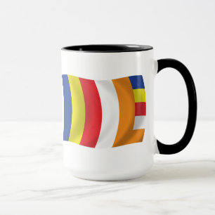 Buddhist Religion Flag Mug