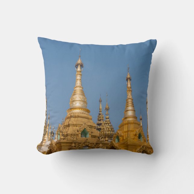 Buddhist Shrines Cushion (Front)