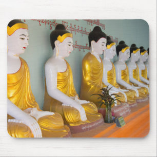 Buddhist statues in Umin Thounzeh Mouse Pad