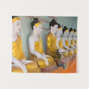 Buddhist statues in Umin Thounzeh Tapestry