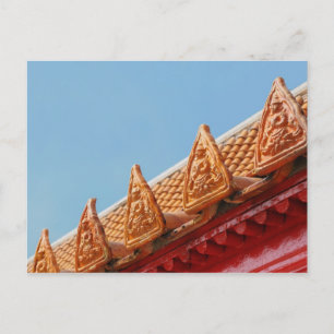 Buddhist temple in Thailand Postcard