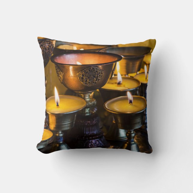 Buddhist Temple | Longwu Monastery Cushion (Front)