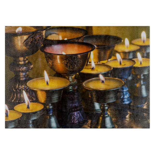 Buddhist Temple | Longwu Monastery Cutting Board (Front)