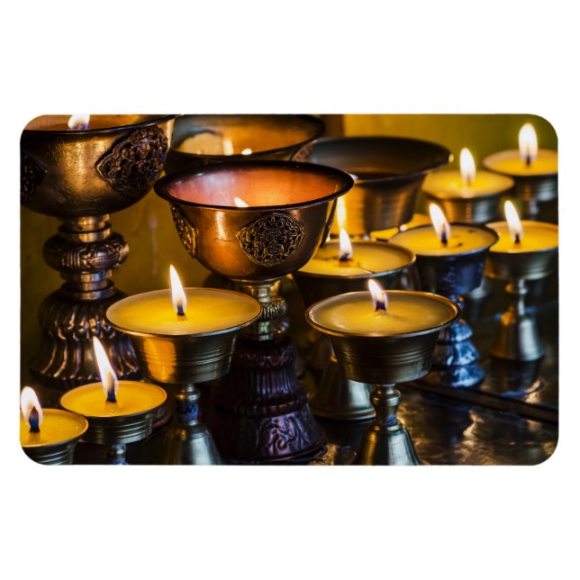 Buddhist Temple | Longwu Monastery Magnet (Horizontal)