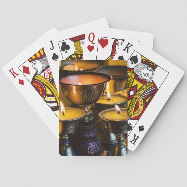 Buddhist Temple | Longwu Monastery Playing Cards (Back)