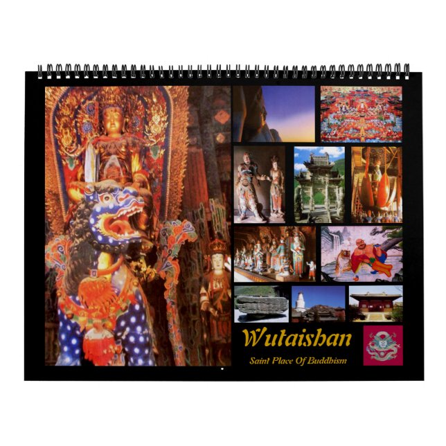 Buddhist Temple Wutaishan Calendar (Cover)