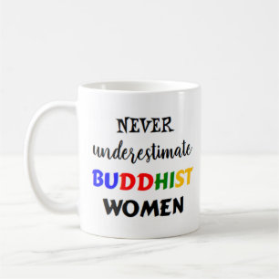 buddhist women coffee mug