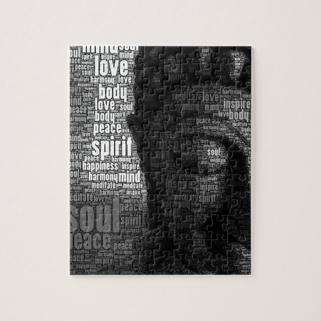 Buddhist Words of Wisdom Jigsaw Puzzle (Vertical)