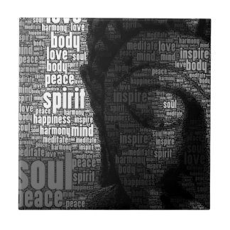 Buddhist Words of Wisdom Tile
