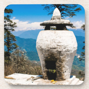 Buddhist Worship Site Coaster