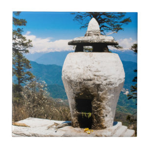 Buddhist Worship Site Tile