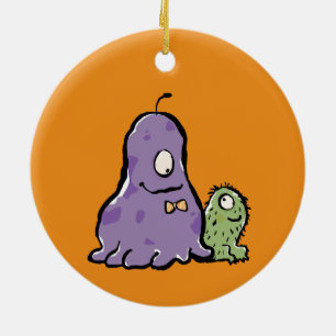 buddies ceramic ornament