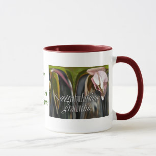 Budding Anemone Congratulations Graduate Mug