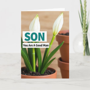 Budding Best Wishes Card