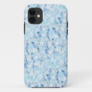 Budding Blue Birds iPhone Case