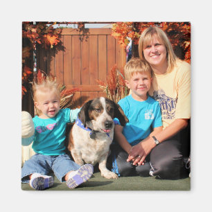 Buddy Beagle Basset Hybrid Photo-06 Magnet
