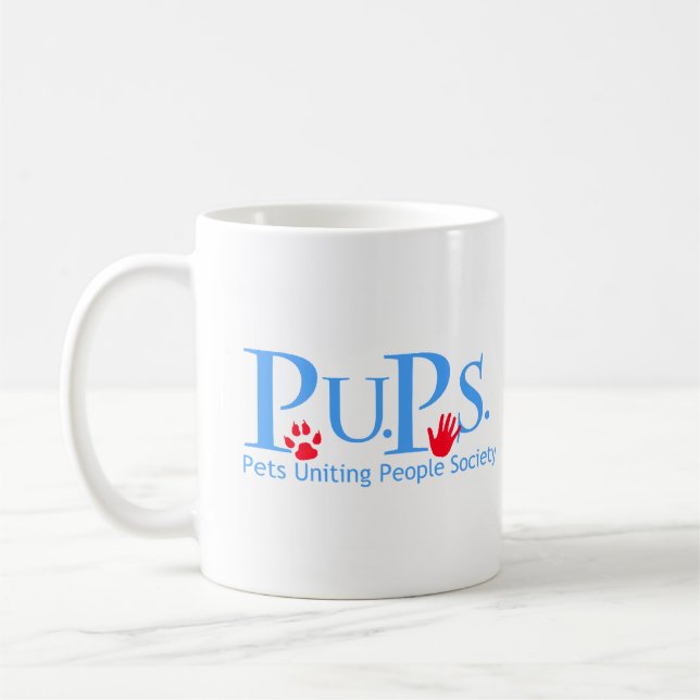 Buddy Blue Coffee Mug (Left)