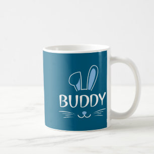 Buddy Bunny Rabbit Face Family Group Easter Fathe  Coffee Mug