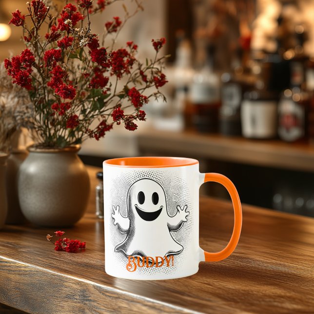 Buddy Ghost Mug – Fun & Friendly Halloween Vibes (Creator Uploaded)