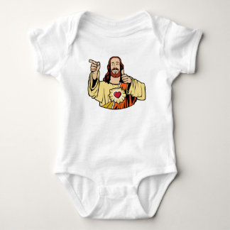 Buddy Jesus Baby One-Piece Bodysuit