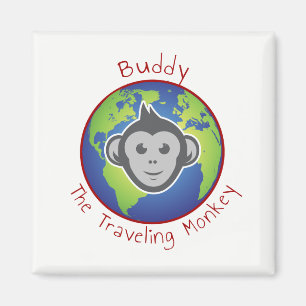 Buddy Logo Magnet, Square Magnet