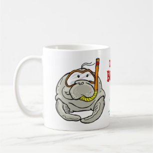 Buddy Manatee, DIVE BUDDY Coffee Mug