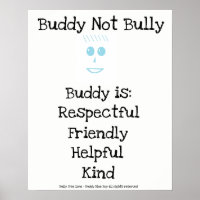 Buddy Not Bully Blue Boy
