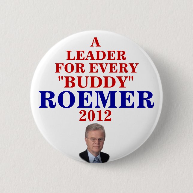 Buddy Roemer 2012 OCCUPY WALL STREET 6 Cm Round Badge (Front)