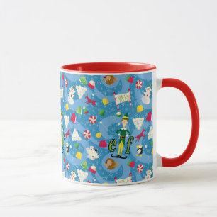 Buddy the Elf Cartoon Pattern Mug